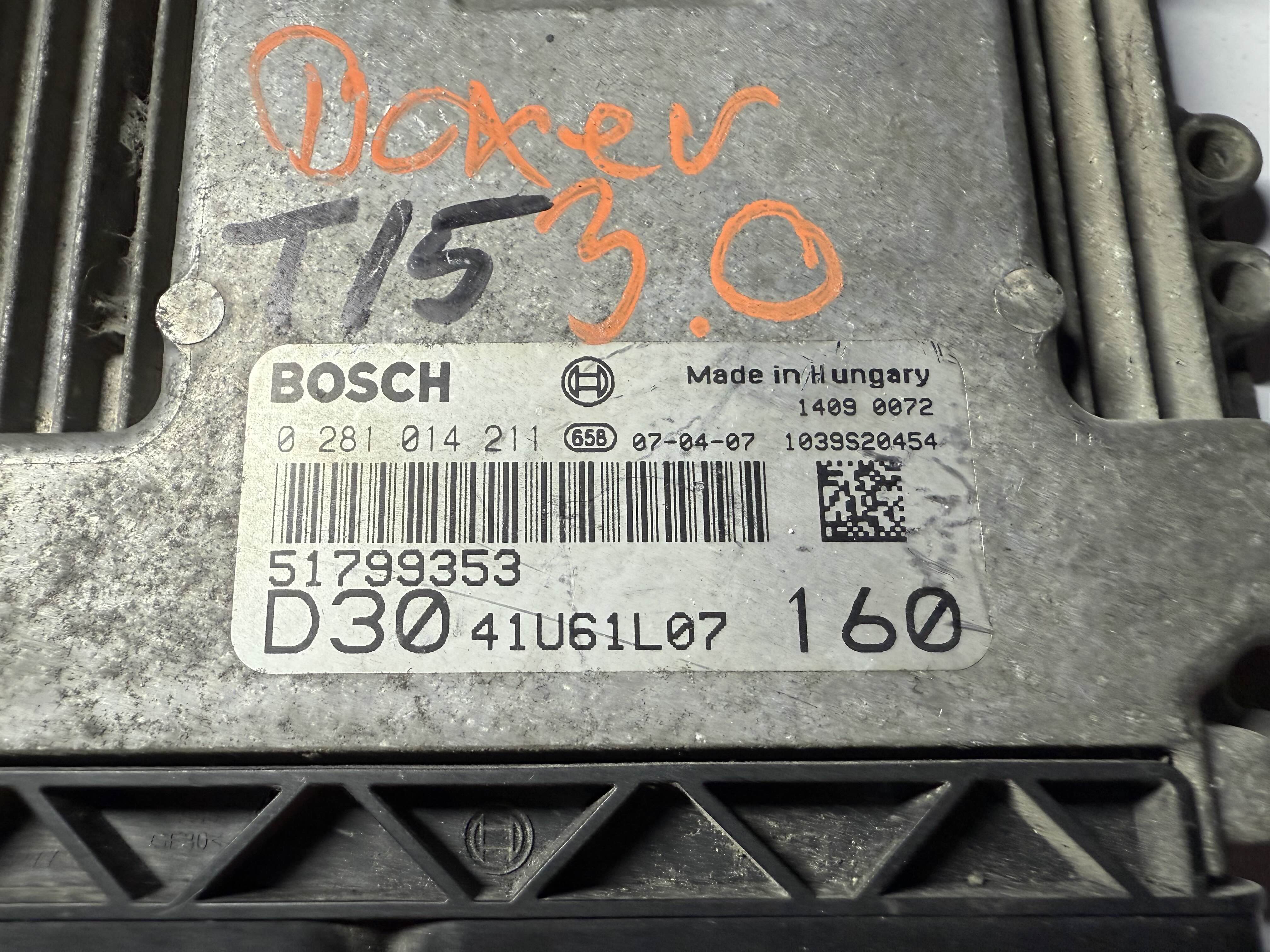 Fiat ECU - 0281014211 - 2